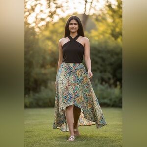 Cupshe Multicolor High-Low dress